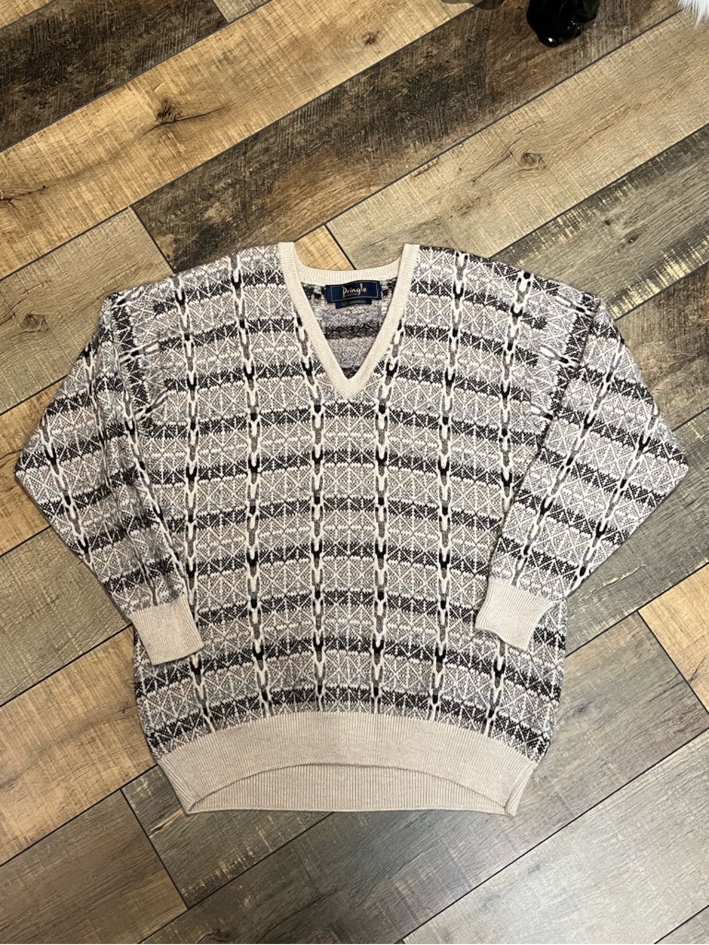 Wool V-Neck Sweater